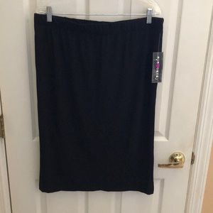 Eye Candy Black Skirt Sz 3X Juniors